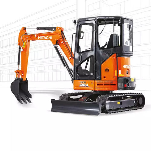 小型挖掘机 - ZX26U-6 - Hitachi Construction Machinery (Europe) - 履带 / 液压 / 带挡板
