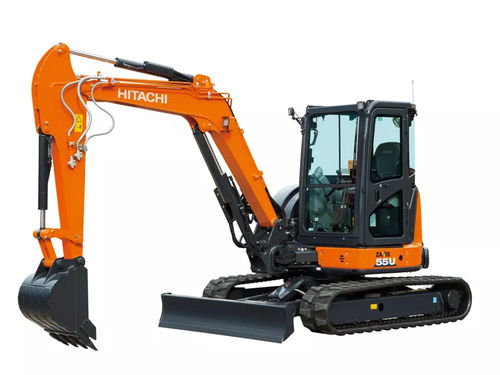 小型挖掘机 - ZX55U-6 - Hitachi Construction Machinery (Europe) - 履带 / 液压 / 带挡板