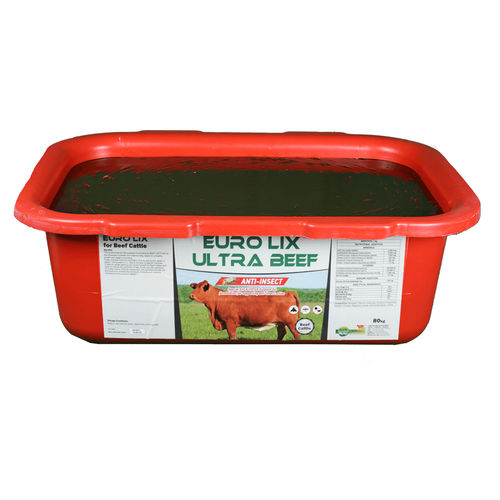 黑蔗糖蜜桶装舔块 - EuroLix Ultra Beef - S.I.N. HELLAS - 牛 / 微量元素 / 维生素