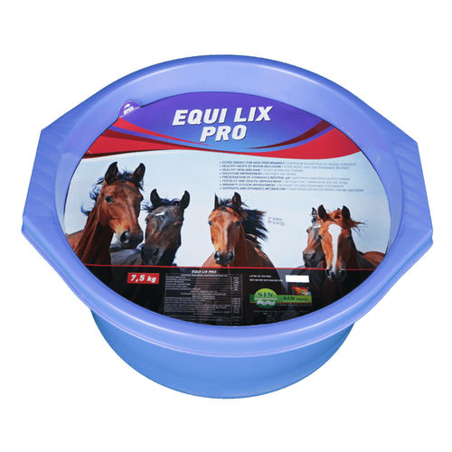 黑蔗糖蜜桶装舔块 - Equi Lix Pro - S.I.N. HELLAS - 马 / 微量元素 / 维生素