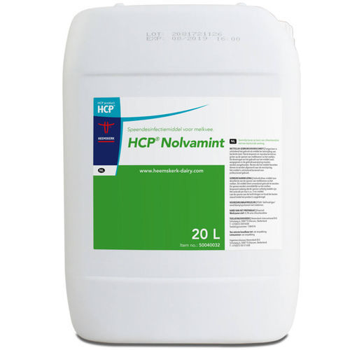 抗菌乳头清洗溶液 - Nolvamint - heemskerk Dairy - 挤奶后