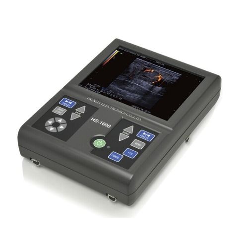 便携式兽用超声诊断仪 - HS-1600V - HONDA ELECTRONICS CO.,LTD. - 大型动物 / 用于宠物 / 线性