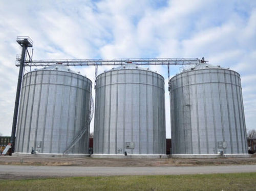 谷物筒仓 - TCK series - SRON SILO ENGINEERING - 钢 / 平底
