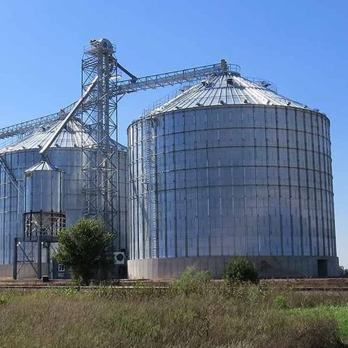 小麦筒仓 - TCK series - SRON SILO ENGINEERING - 钢 / 电镀钢 / 平底