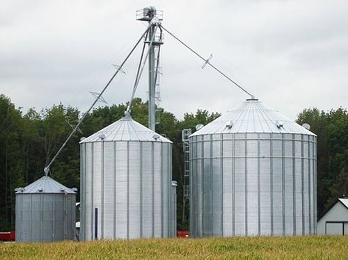 谷物筒仓 - TCZK series - SRON SILO ENGINEERING - 用于小麦 / 钢 / 漏斗式