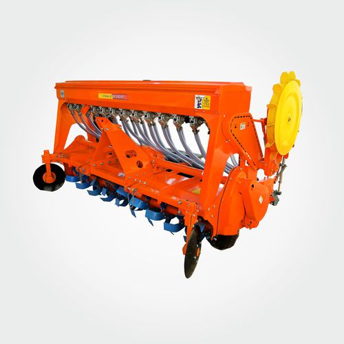 机械条播机 - Super  - KS Agrotech Pvt. Ltd. - 碟式 / 拖拉机悬挂