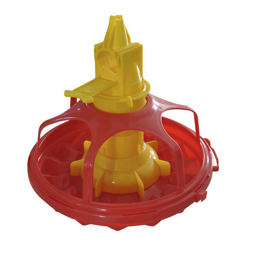 禽类喂食盘 - PH-106 - Cangzhou Phoenix Breeding Equipment Co., Ltd. - 塑料 / 多入口 / 环形