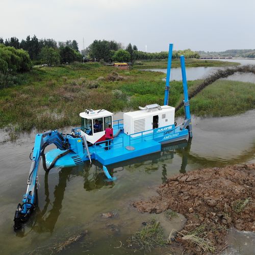 液压挖泥船 - RL-AD375 - Relong - 水陆两用
