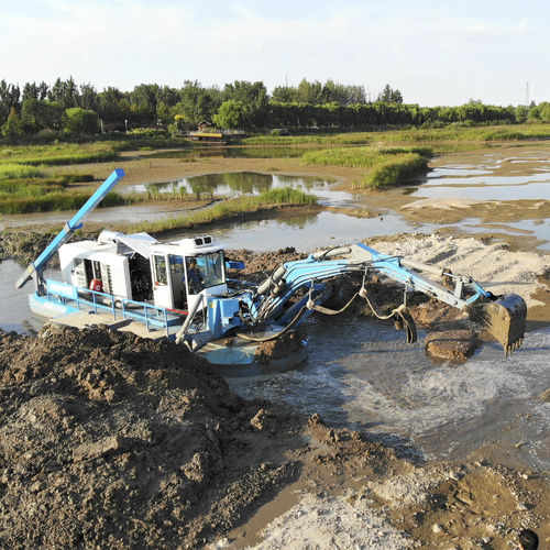 液压挖泥船 - RL-AD380 - Relong - 水陆两用
