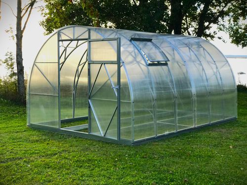 隧道式温室 - ES 3 - Ecoslider Greenhouses and PremiFarm Aeroponic Vert - 花园 / 钢结构
