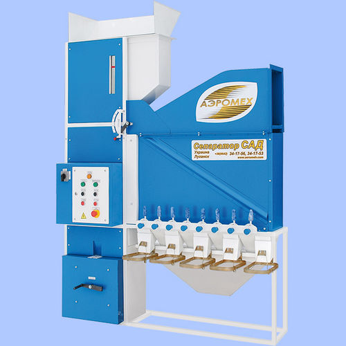 谷物预清洗机 - CAD-4 - SPC Aeromeh Ltd - 振动筛孔 / 分离器