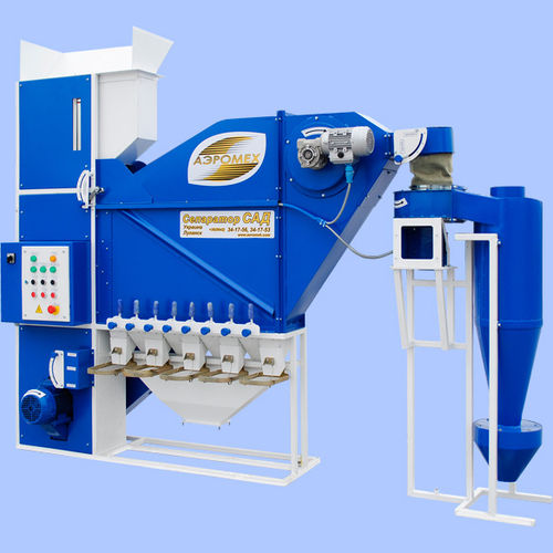 谷物预清洗机 - CAD-4 - SPC Aeromeh Ltd - 旋风式 / 分离器
