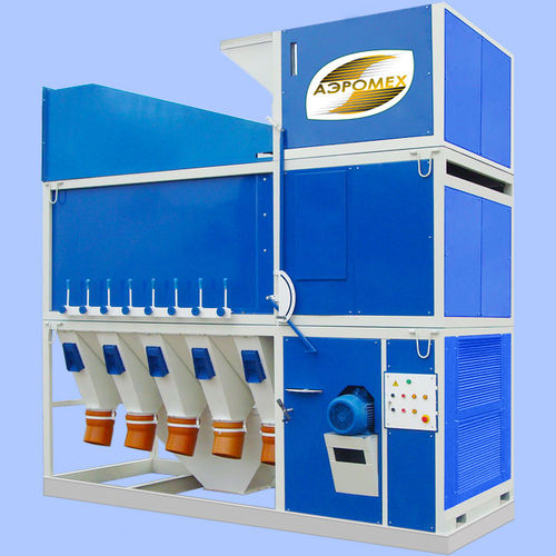 谷物预清洗机 - CAD-100 - SPC Aeromeh Ltd - 振动筛孔 / 分离器