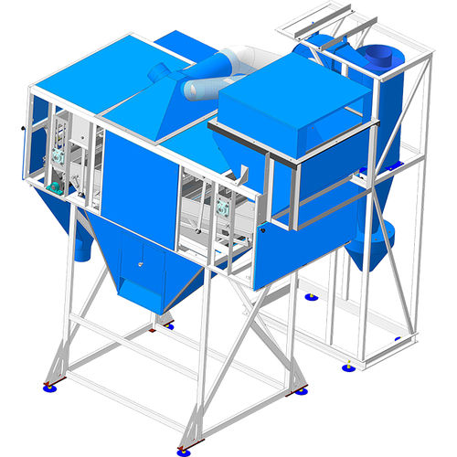 谷物预清洗机 - SPO - SPC Aeromeh Ltd - 振动筛孔 / 分离器
