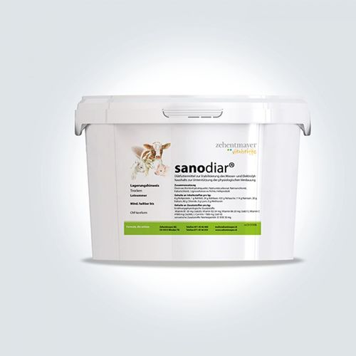 动物饲料补充剂 - sanodiar - Zehentmayer Vitalstoffe - 牛 / 绵羊 / 山羊