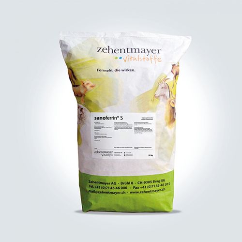动物饲料补充剂 - sanoferrin S - Zehentmayer Vitalstoffe - 猪 / 铁 / 粉末