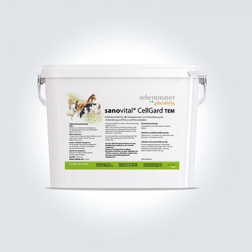 动物饲料补充剂 - sanovital CellGard TEM - Zehentmayer Vitalstoffe - 牛 / 维生素 / 硒