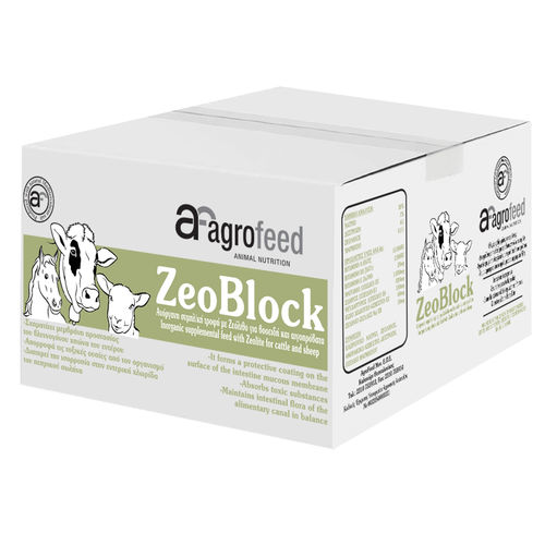 牛舔盐块 - ZEOBLOCK  - Agrofeed - 马 / 羊用 / 山羊