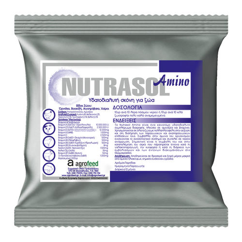 水溶性饲料补充剂 - Nutrasol Amino - Agrofeed - 动物 / 牛 / 家禽