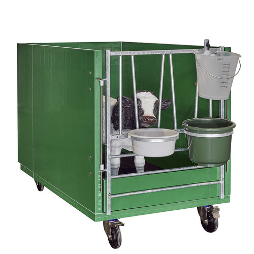 畜牧养殖饲养笼舍 - Mobiboxes - Vervaeke - 牛犊 / 独立型 / 聚丙烯