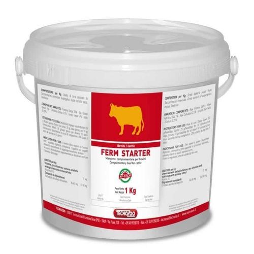 动物饲料补充剂 - Ferm Starter - TECNOZOO - 牛 / 粉末 / 用于消化
