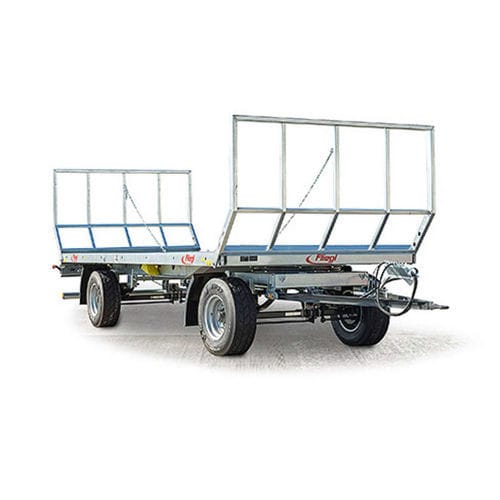托盘拖车 - DPW 180 B - Fliegl Agrartechnik GmbH - 用于草捆