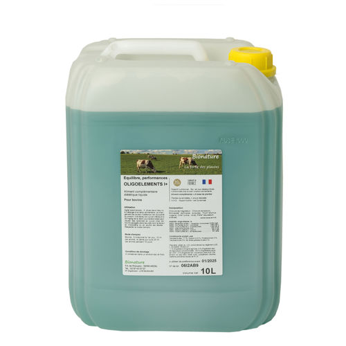 动物饲料补充剂 - OLIGO2LEMENTS I+ - Bionature - 牛 / 绵羊 / 维生素