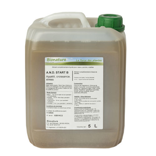 动物饲料补充剂 - AND START B - Bionature - 牛 / 家禽 / 维生素