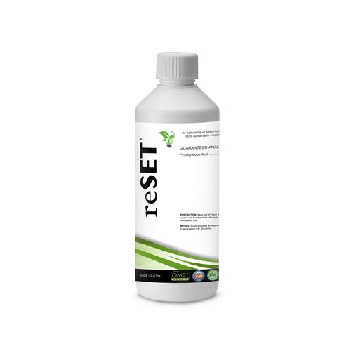 有机肥料 - reSET™ - BioEnergy Solutions Inc - 微量元素 / 液体 / 用于ph值调节
