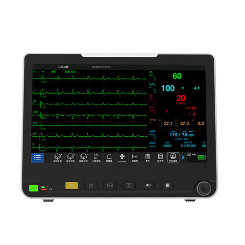 兽医护理监控系统 - HD12-VET - Dawei Veterinary Medical (jiangsu) co., ltd. - 温度 / 水平 / 体温