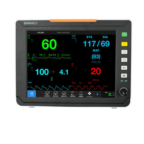 实时监控系统 - HD10-VET - Dawei Veterinary Medical (jiangsu) co., ltd. - 兽医护理 / 温度 / 氧气