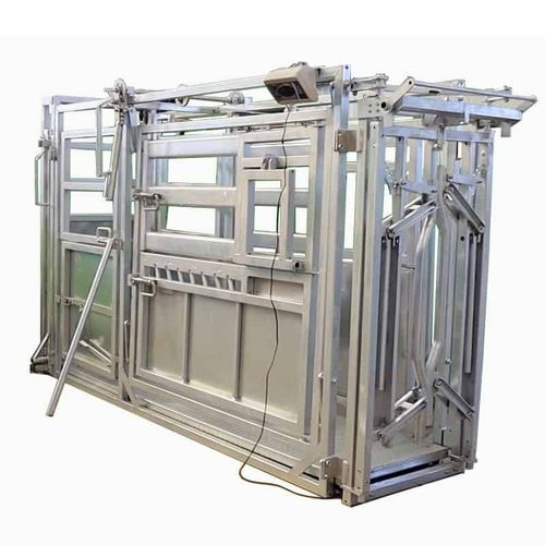 牛保定架 - A001 - YYK BARN TECH LTD - 带有称重装置