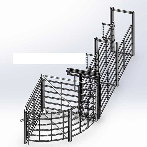 牛牲畜处理系统 - OSS-90A - YYK BARN TECH LTD