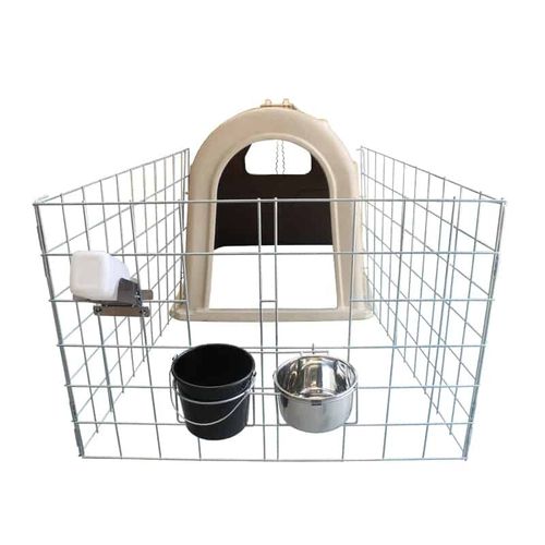 畜牧养殖饲养笼舍 - H10 - YYK BARN TECH LTD - 牛犊 / 独立型 / 塑料