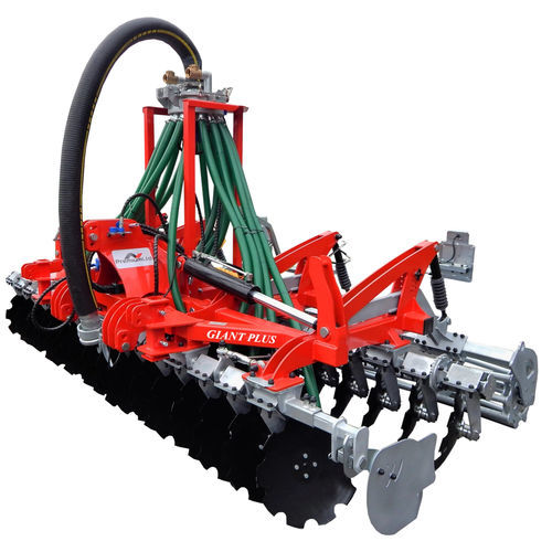 悬挂式圆盘耙 - GIANT PLUS - Premium Landmaschinen GmbH - 2分区式 / 带滚筒 / 三点悬挂