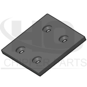 风扇叶片磨损部件 - J032 - HQ Chipper Parts - Jenz碎木机 / Duroxite
