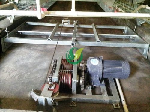 绳索式刮粪机 - Chengdu Shengxing Poultry Machinery Co., Ltd. - 直线型 / 橡胶
