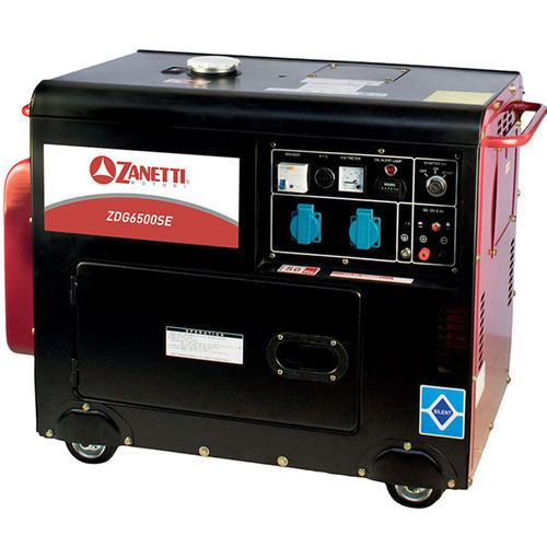 柴油发电机组 - ZDG 6500 SE - Zanetti Motori - 单相 / 50 Hz / 风冷式