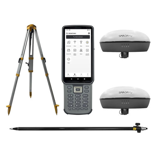 GNSS接收器 - SMA20 RTK+Pole+Tripod - SMAJAYU(SHENZHEN) CO.,LTD - GLONASS / GPS / 伽利略式