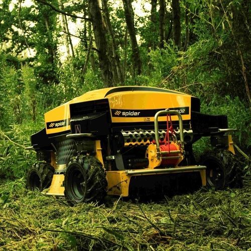 遥控式割草机 - ILD02 EFI - Spider Mowers - 旋转 / 4刀片式 / 香草