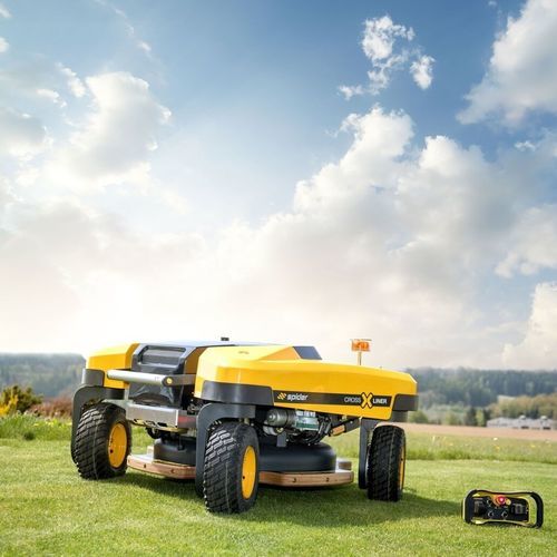 机械割草机 - eCROSS LINER - Spider Mowers - 电动 / 用于倾斜地面