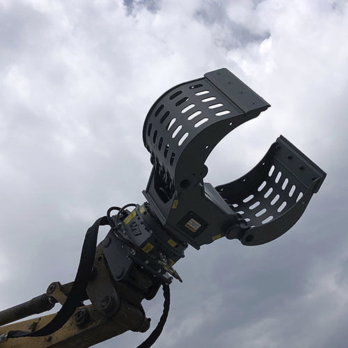 林业抓木器 - G140 - CM SRL - 农用 / 用于小型挖掘机 / 挖掘机用