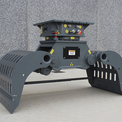 林业抓木器 - G200 - CM SRL - 农用 / 用于小型挖掘机 / 挖掘机用