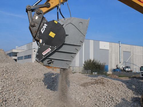 挖掘铲斗 - CBF 70 - CM SRL - 工地 / 用于废料回收 / 装载机