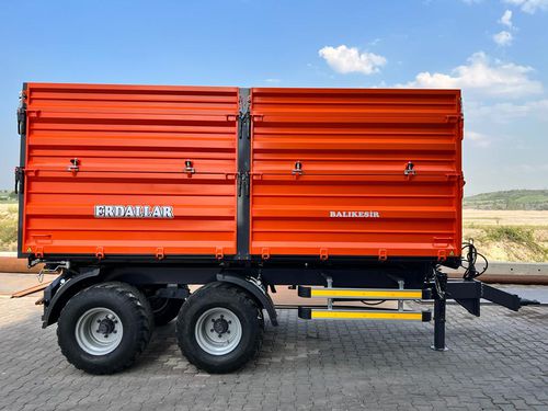 倾卸式拖车 - TND-120-23 - ERDALLAR AGRICULTURAL MACHINERY - 串列轮轴 / 农用 / 12吨
