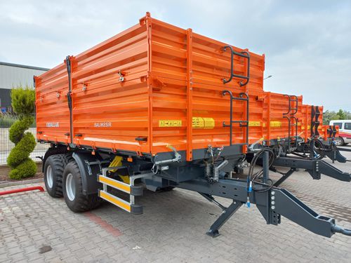 倾卸式拖车 - TND-150-23 - ERDALLAR AGRICULTURAL MACHINERY - 串列轮轴 / 农用 / 15吨