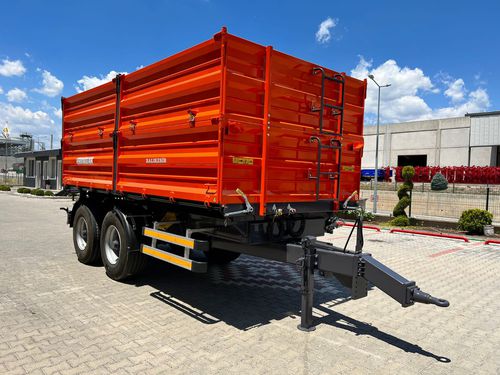 倾卸式拖车 - TND-180-23 - ERDALLAR AGRICULTURAL MACHINERY - 串列轮轴 / 农用 / 18吨