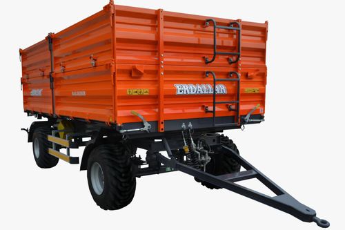 倾卸式拖车 - DNR-80-23 - ERDALLAR AGRICULTURAL MACHINERY - 双车轴 / 农用 / 8吨