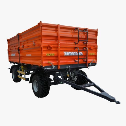 倾卸式拖车 - DNR-120-23 - ERDALLAR AGRICULTURAL MACHINERY - 双车轴 / 农用 / 12吨