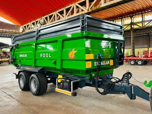 倾卸式拖车 - 15H-211 - ERDALLAR AGRICULTURAL MACHINERY - 串列轮轴 / 农用 / 15吨